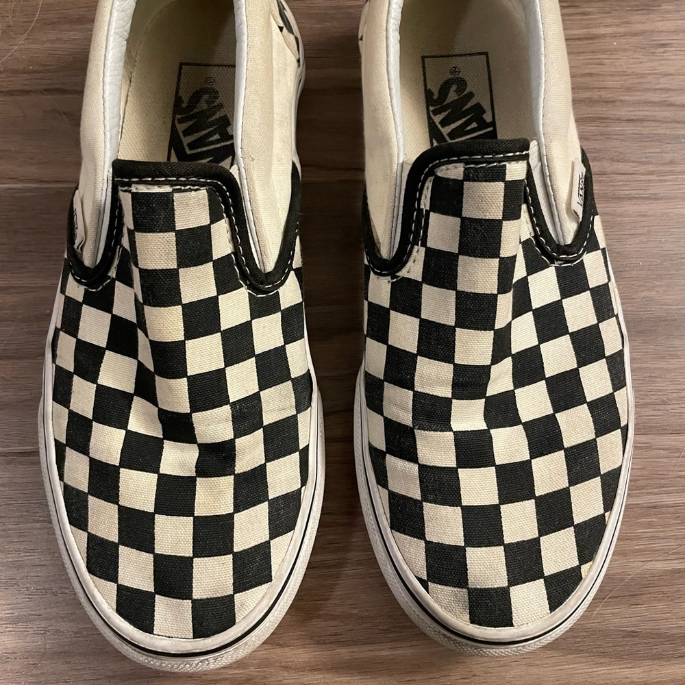 VANS CHECKERBOARD SLIP-ON SHOE